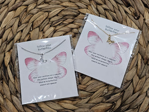 Charming Butterfly Necklace Inspired Daisy Designs