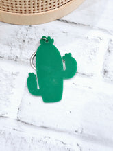 Load image into Gallery viewer, Empowering Cactus Keychain Inspired Daisy Designs