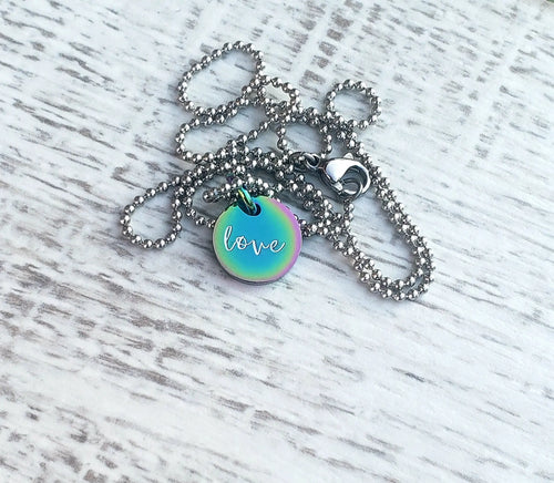 Love Affirmation Necklace Inspired Daisy Designs