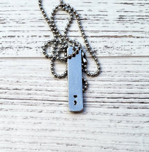 Load image into Gallery viewer, Semicolon Necklace Inspired Daisy Designs