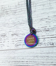 Load image into Gallery viewer, Count Your Blessings Necklace Inspired Daisy Designs