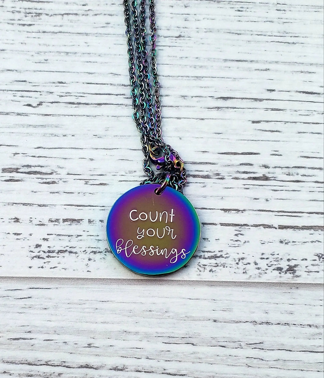 Count Your Blessings Necklace Inspired Daisy Designs