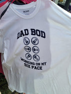CLEARANCE - Dad Bod T-shirt Inspired Daisy Designs